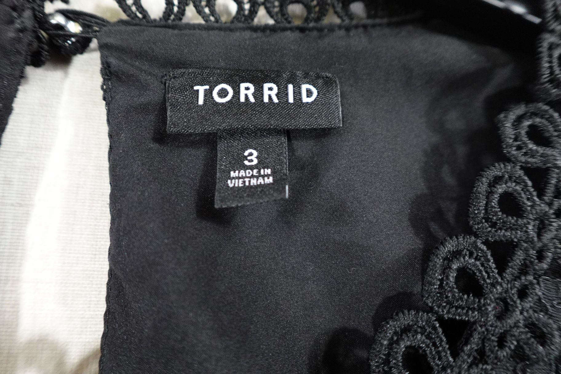 Torrid, Short Sleeved Top, 3X, nylon, rayon, cotton