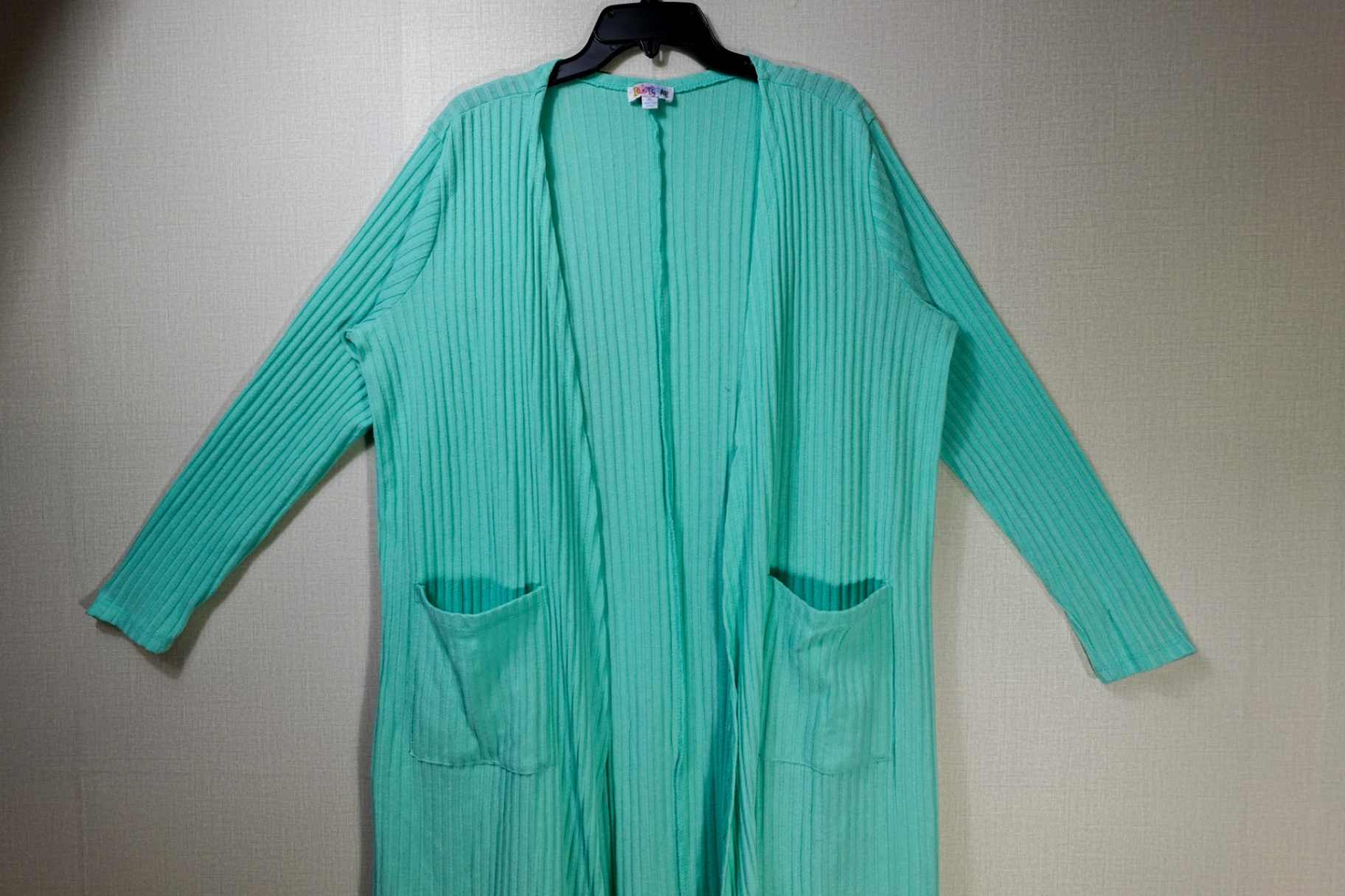 LuLaRoe, Long Line Cardigan, XL, polyester, spandex
