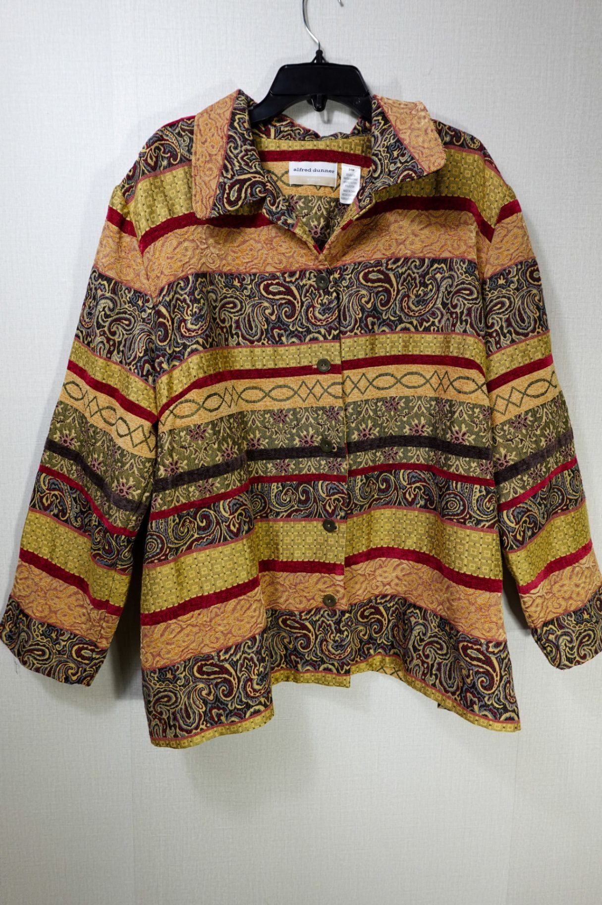 Alfred Dunner, Light Jacket, 24W, rayon, polyester