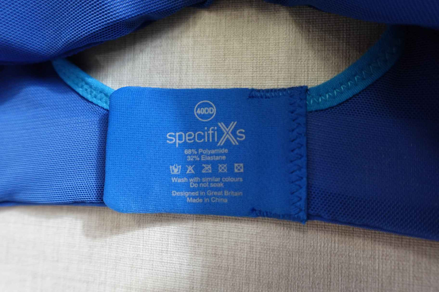specifiXs, New Bra, 40DD, Poly Blend