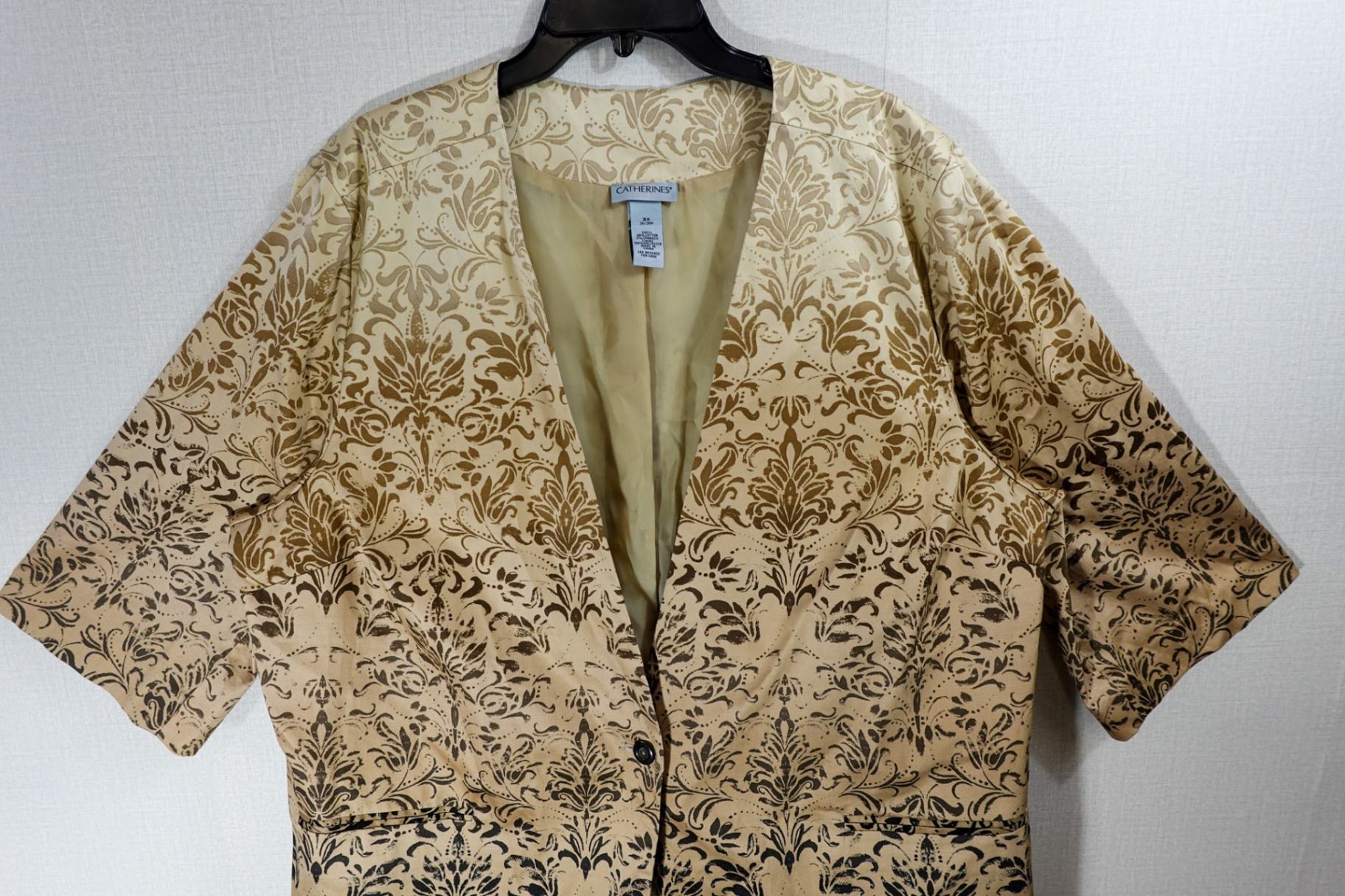 Catherines, Light Jacket, 26/28 , cotton, spandex