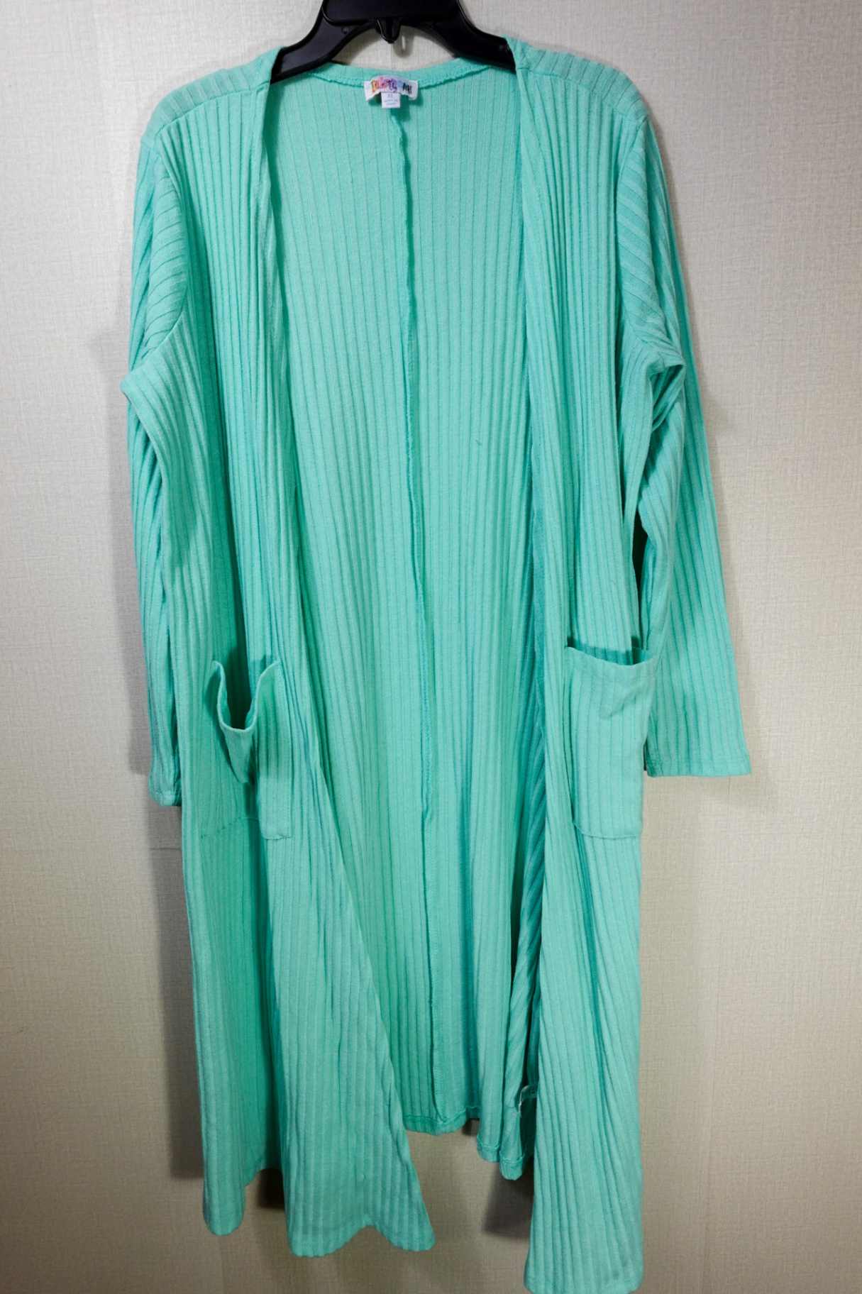 LuLaRoe, Long Line Cardigan, XL, polyester, spandex