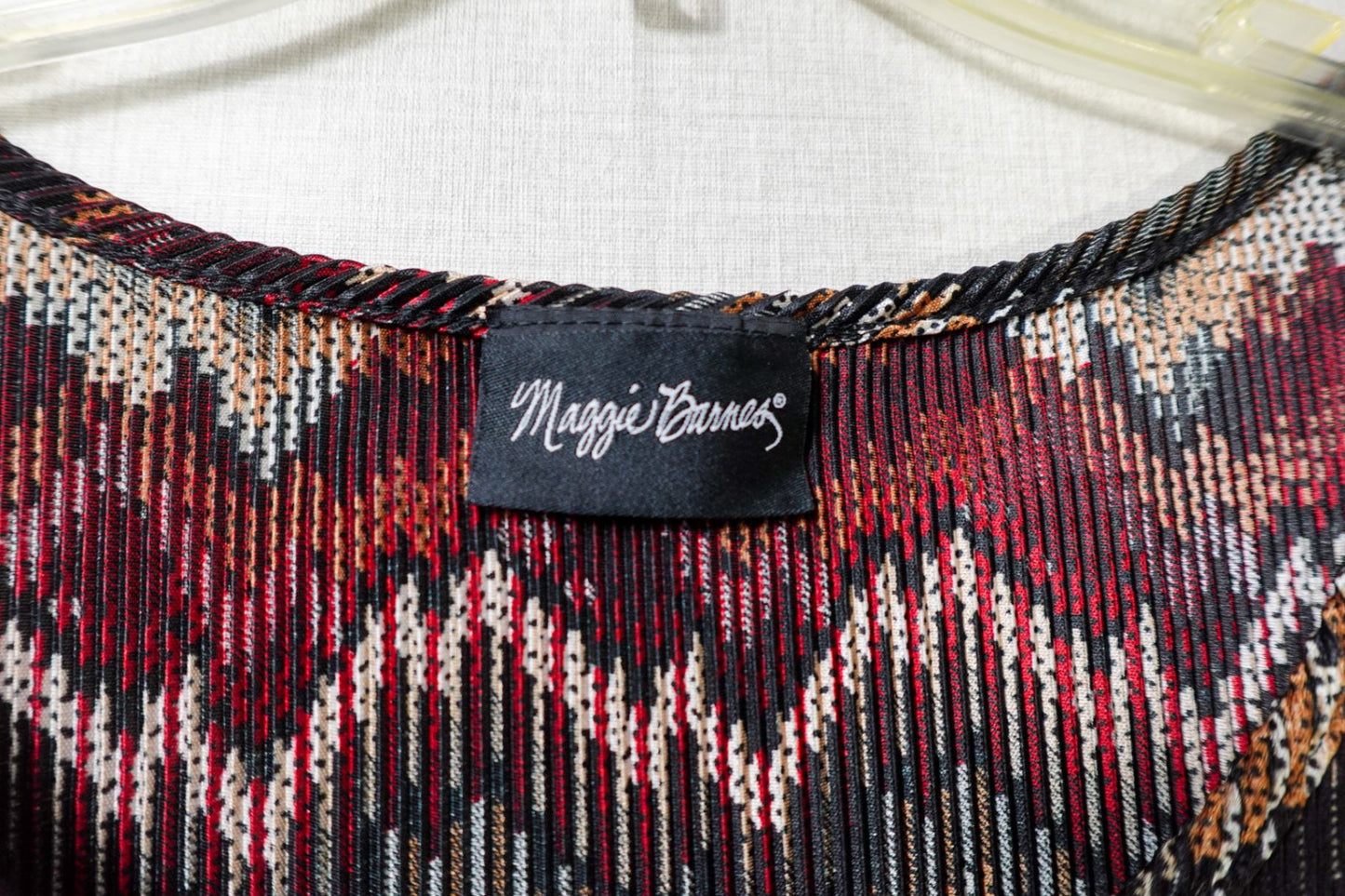 Maggy Barnes, Sleeveless Top, 4X, Polyester Blend
