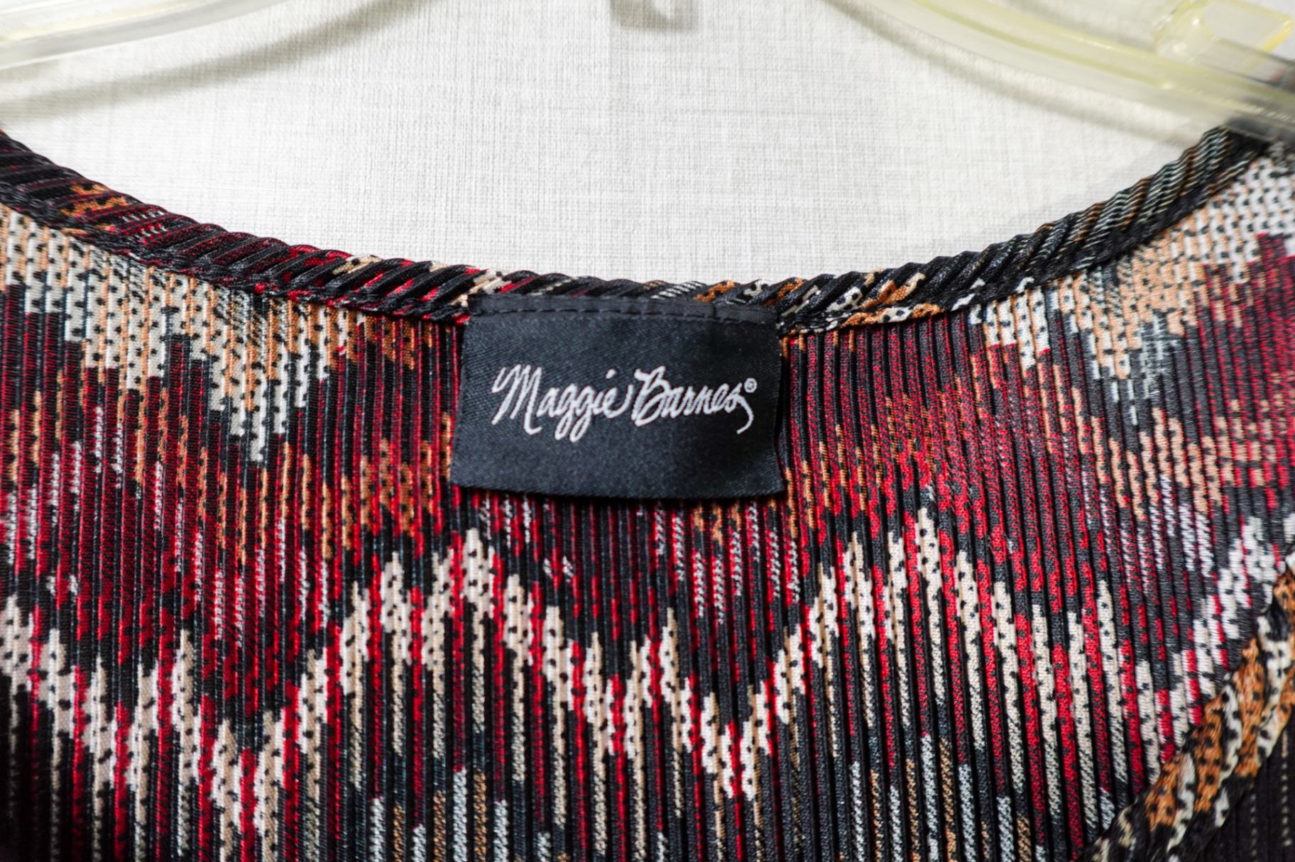 Maggy Barnes, Sleeveless Top, 4X, Polyester Blend