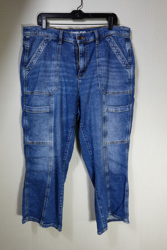 Lands' End, Jeans, 18W, Cotton