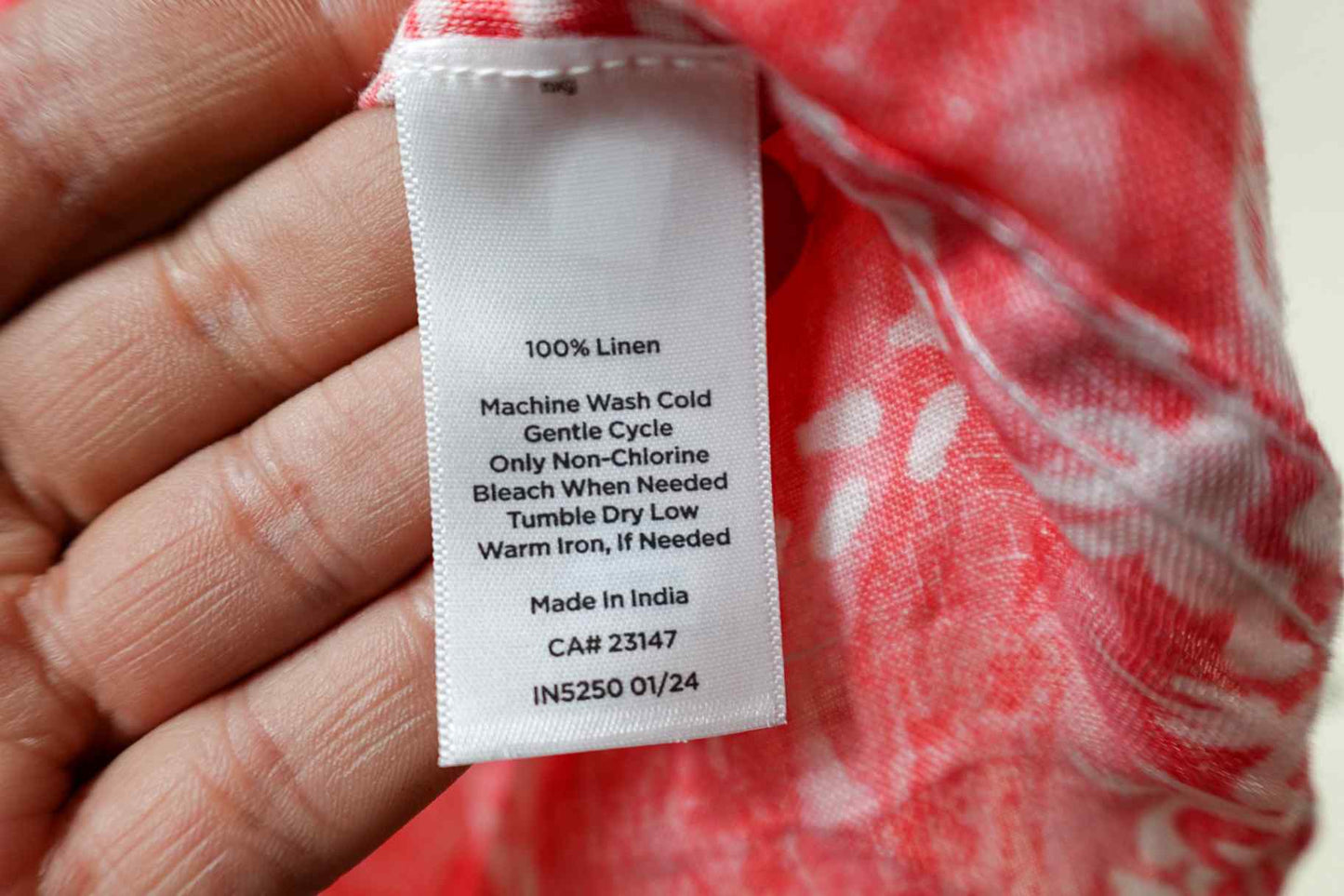 Talbots, New 3/4 Sleeve Top, 1X, Linen
