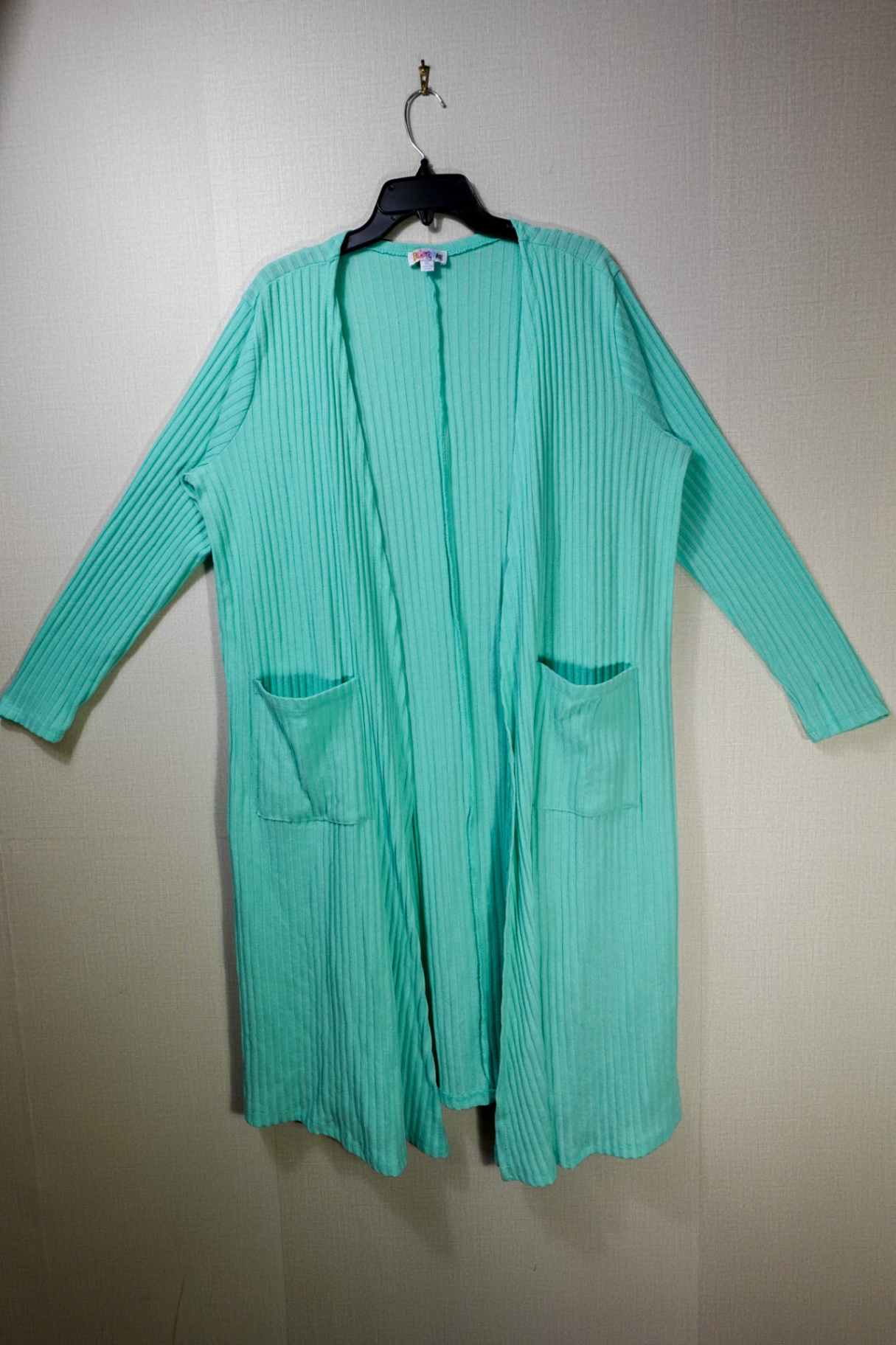 LuLaRoe, Long Line Cardigan, XL, polyester, spandex
