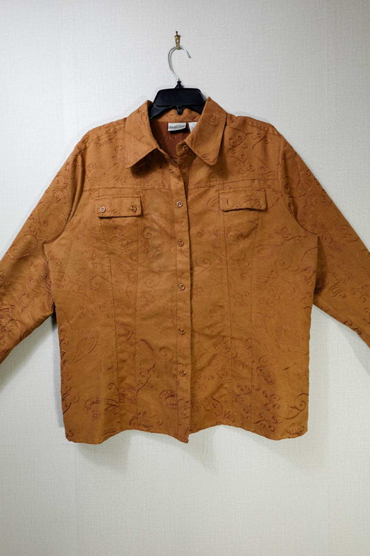 Chico's, Long Sleeves Top, XL (chicos 3), Polyester