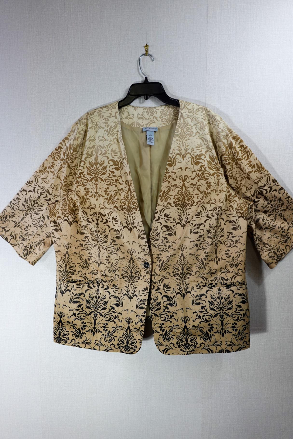 Catherines, Light Jacket, 26/28 , cotton, spandex
