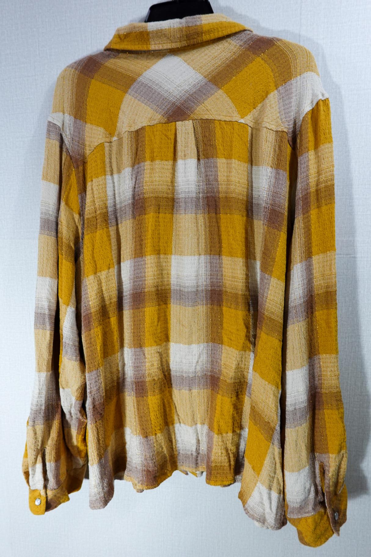 Cato, Long Sleeves Top, 26/28 , rayon, polyester, spandex