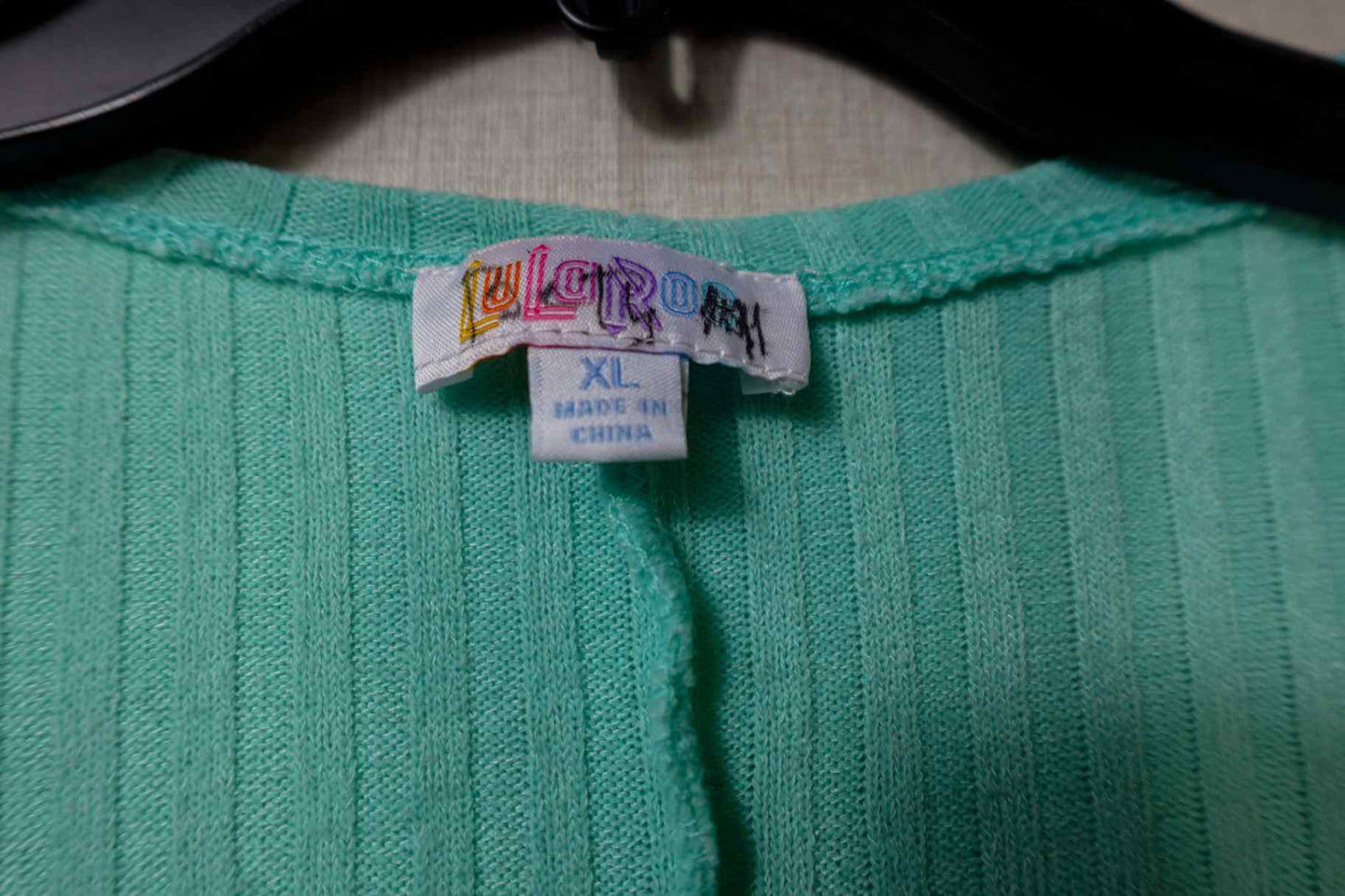 LuLaRoe, Long Line Cardigan, XL, polyester, spandex