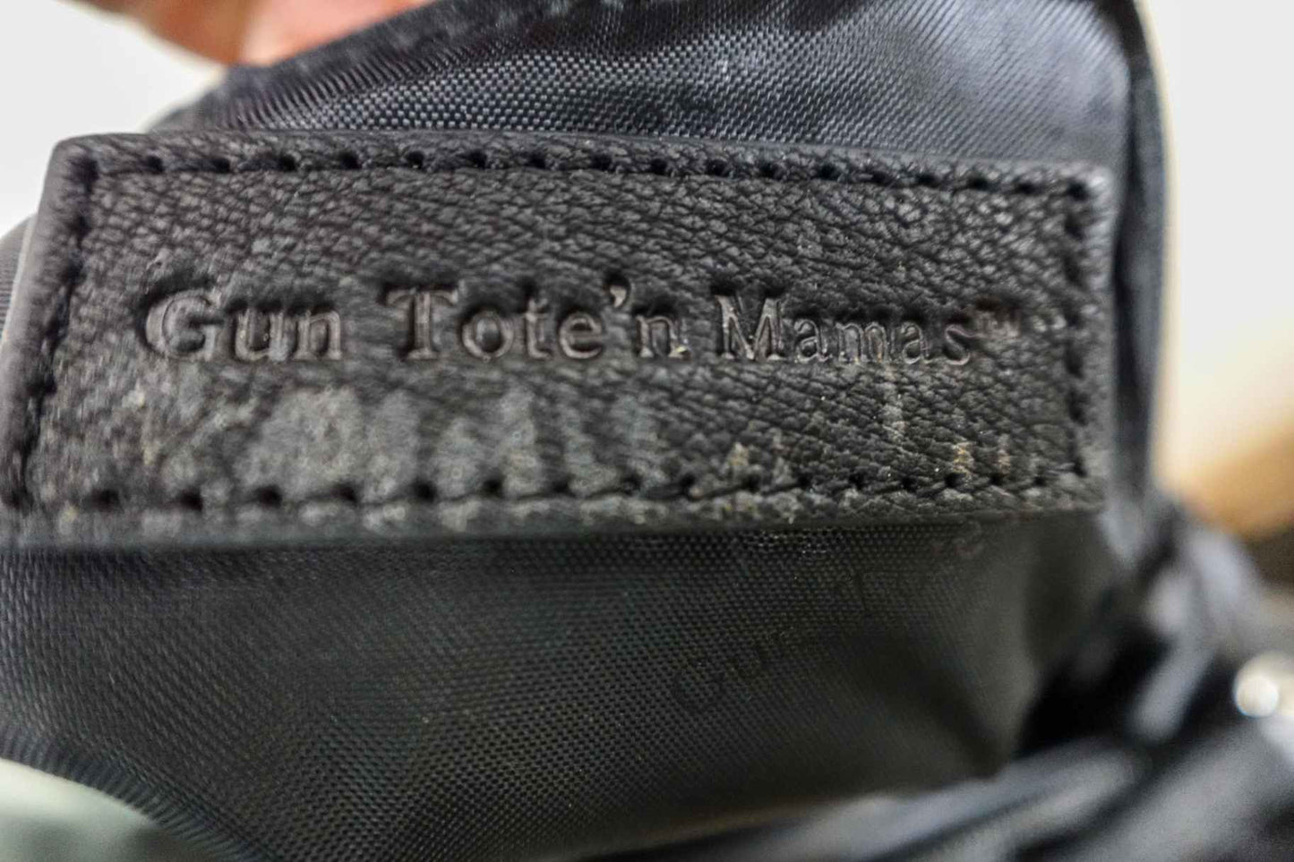 Gun Tote'n Mamas, Shoulder Bag, medium shoulder bag, leather