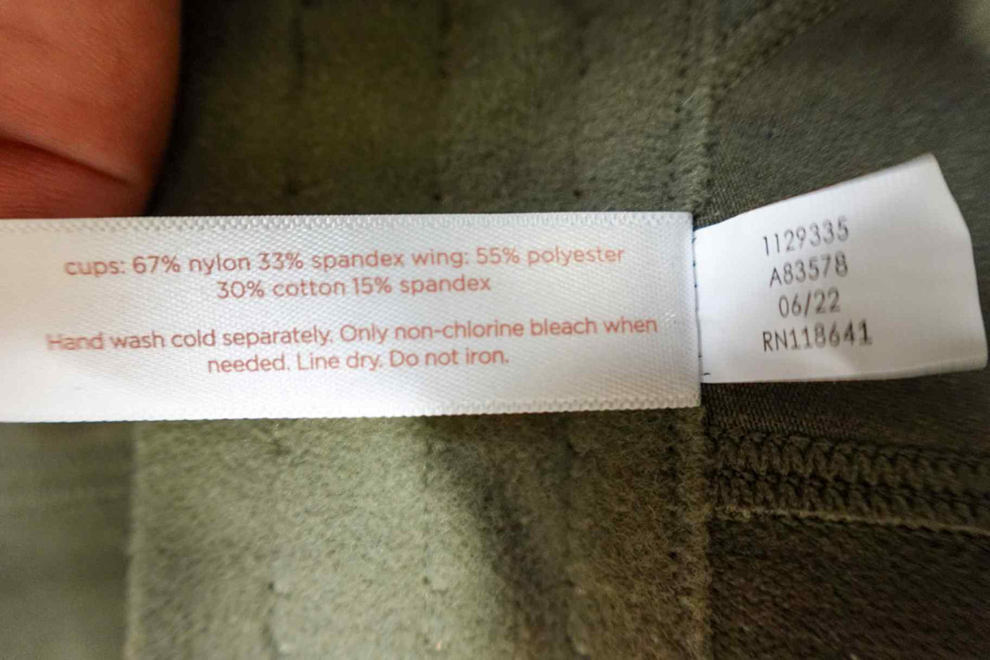 Cacique, Bra, 40H, Nylon blend