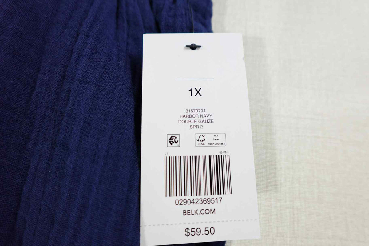 Kim Rogers, New Pants, 1X, Cotton blend