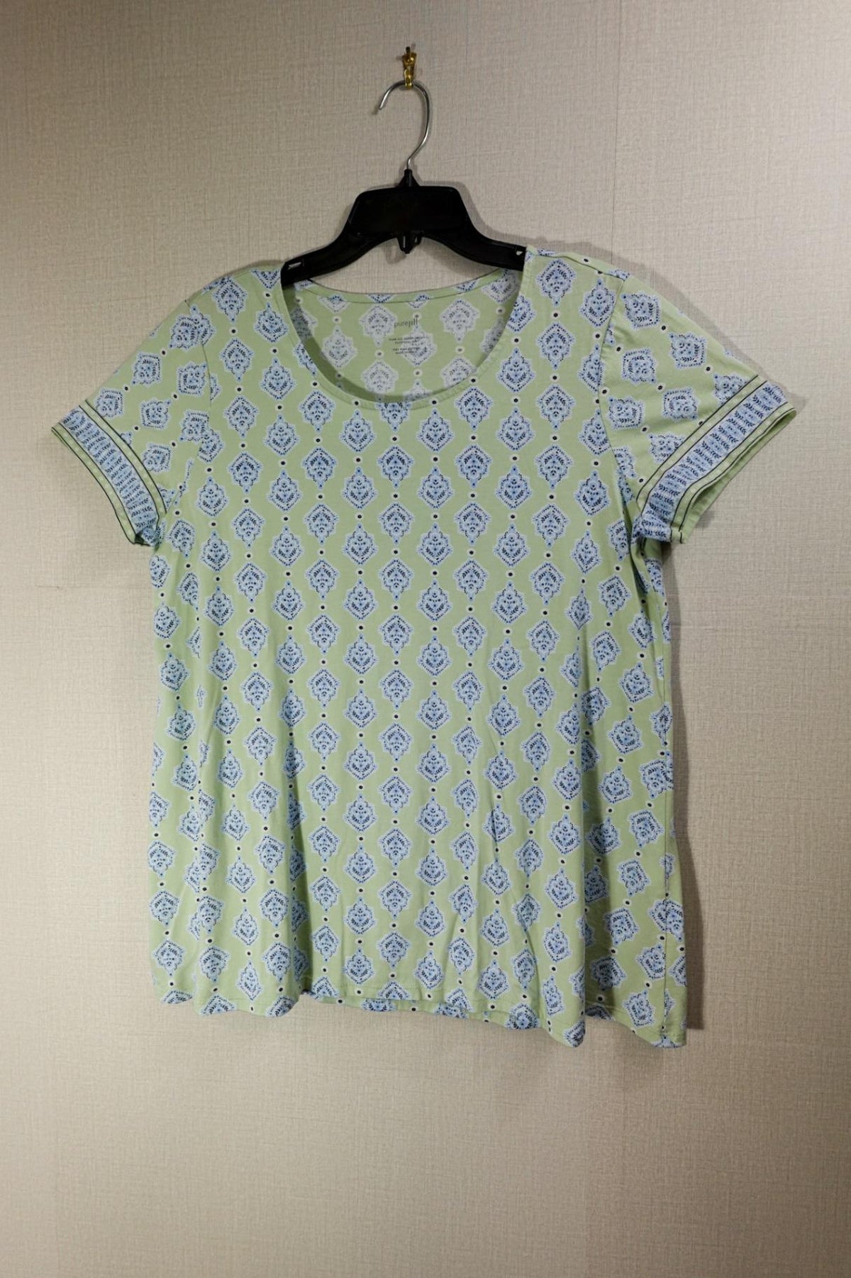 Pure Jill, Short Sleeved Top, L, Pina Cotton