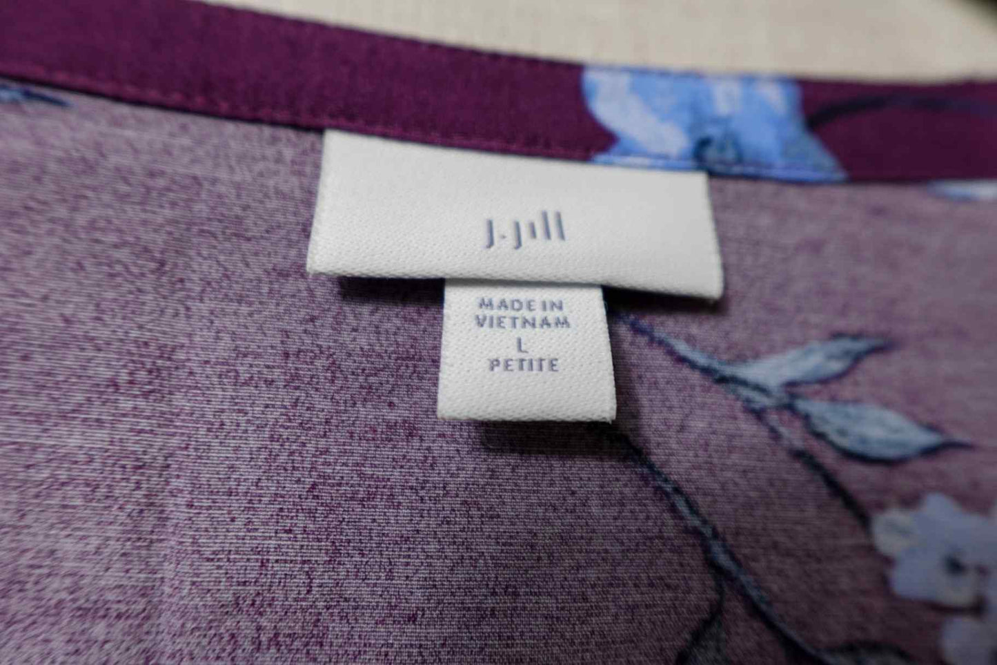 J.Jill, 3/4 Sleeve Top, LP, rayon