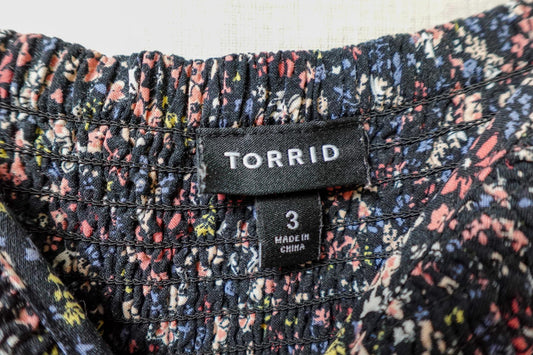 Torrid, Dress, 3X, rayon