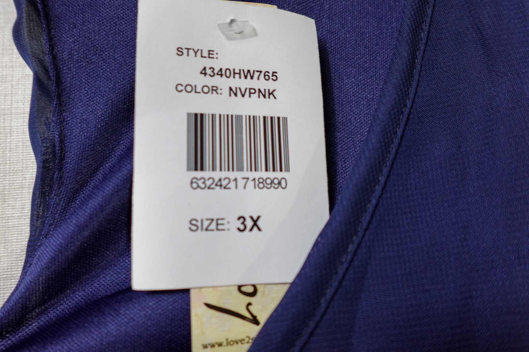 Love Squared, New Dress, 3X,