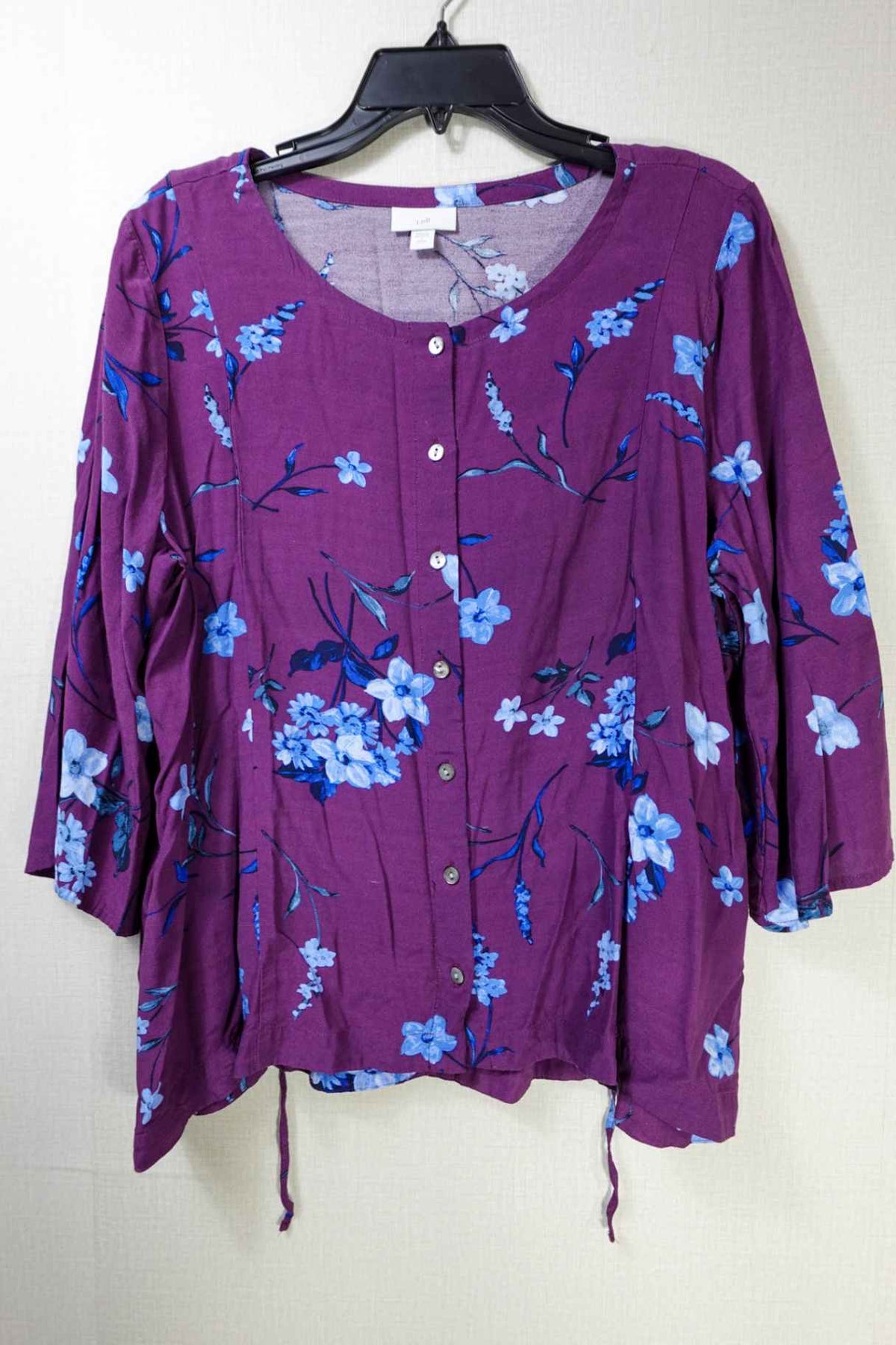J.Jill, 3/4 Sleeve Top, LP, rayon