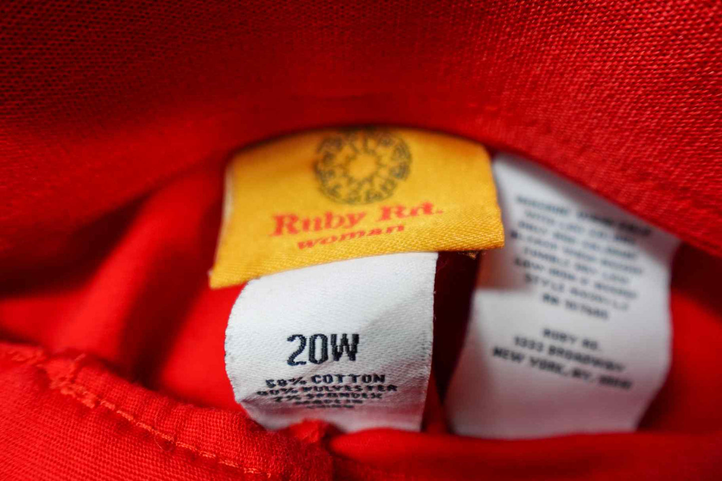 Ruby Rd., Cropped Pants, 20W,