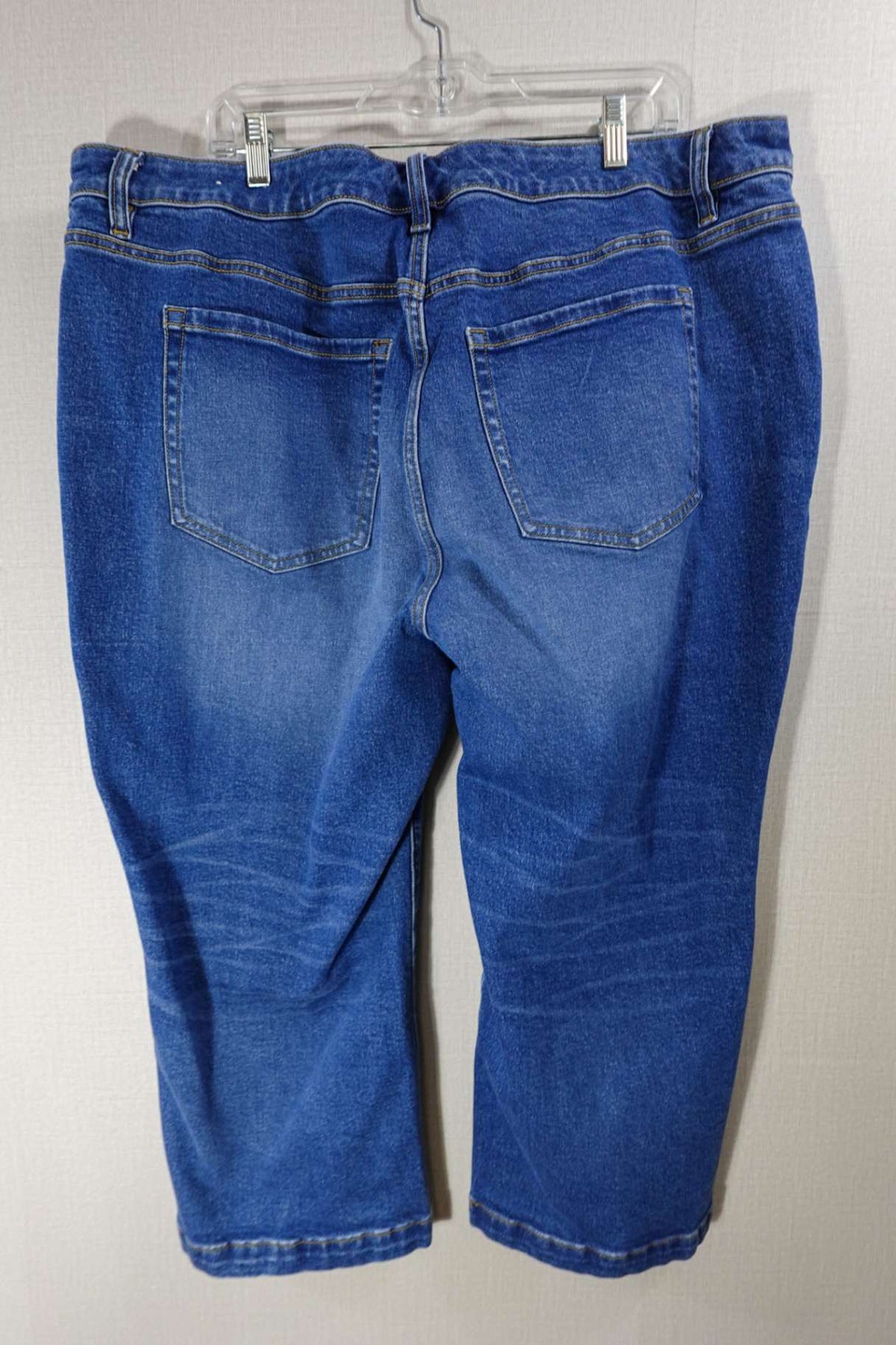 Lane Bryant, Cropped Jeans, 22, Cotton blend