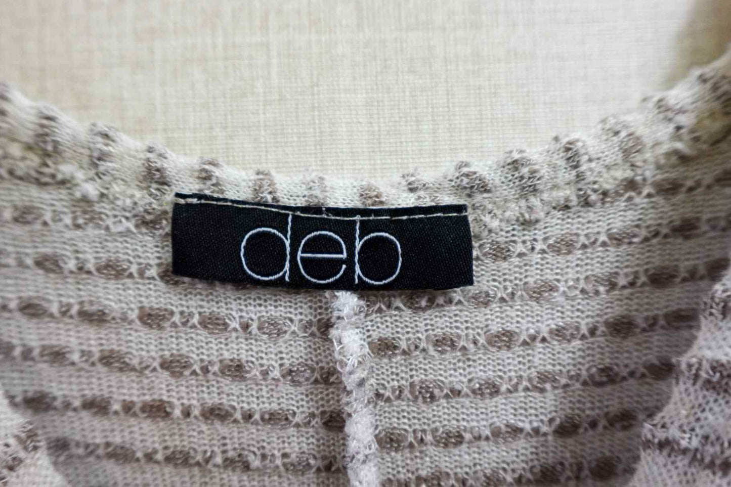 deb, Cropped Sleeveless top, 2X, knit