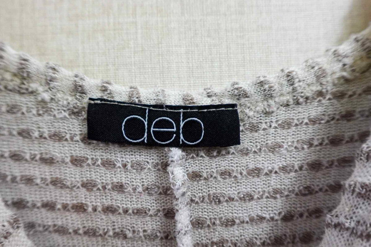 deb, Cropped Sleeveless top, 2X, knit