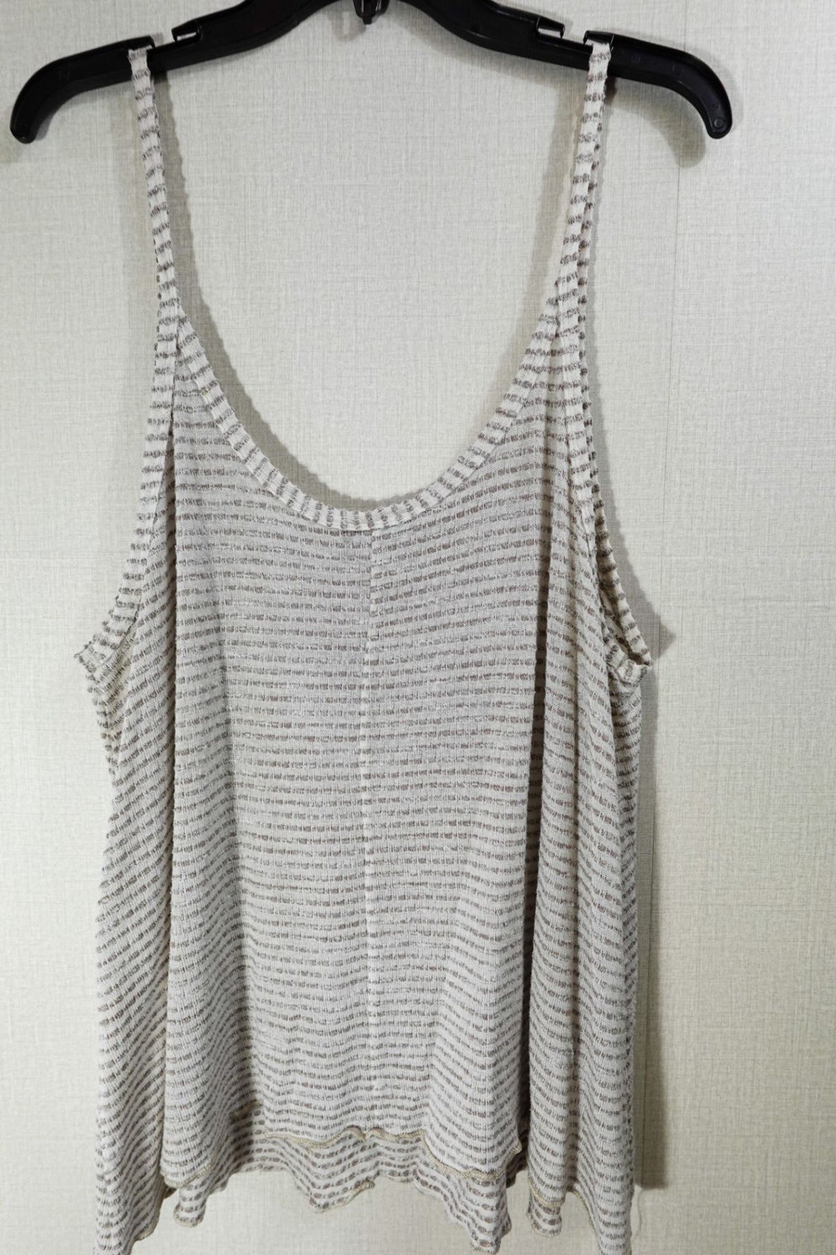 deb, Cropped Sleeveless top, 2X, knit