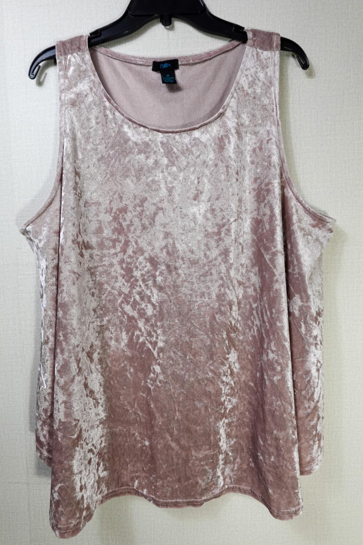 rue+, Sleeveless Top, 3X, Polyester
