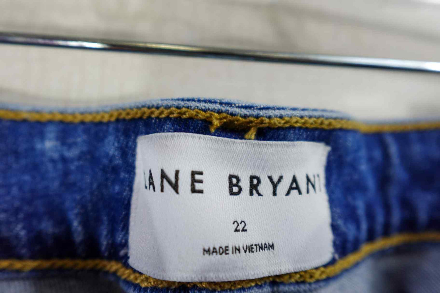 Lane Bryant, Cropped Jeans, 22, Cotton blend