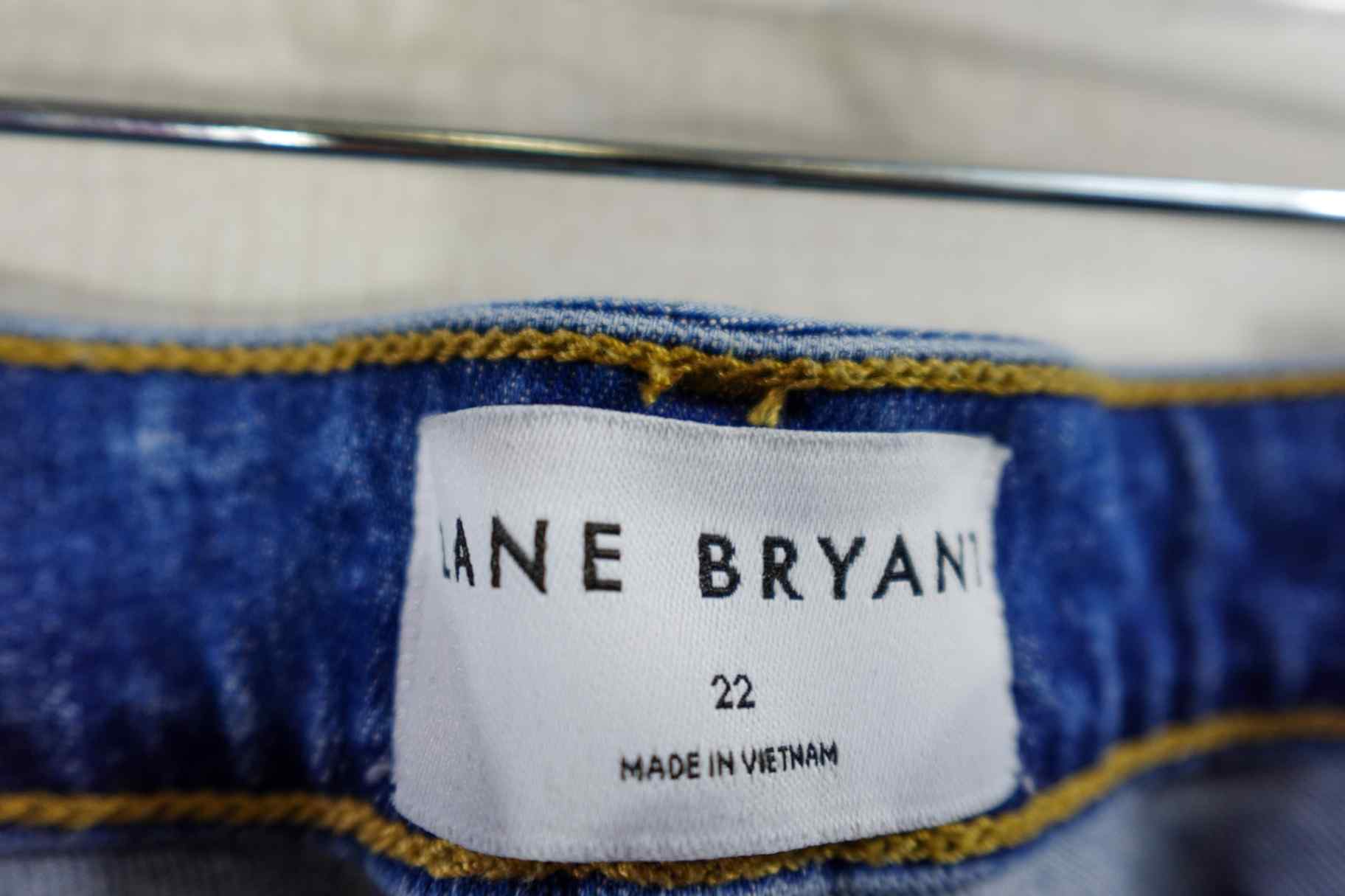 Lane Bryant, Cropped Jeans, 22, Cotton blend