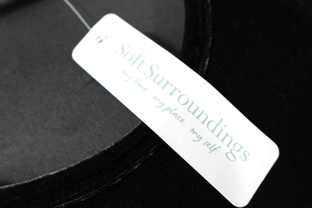 Soft Surroundings, New Event Dress, 3X, velvet