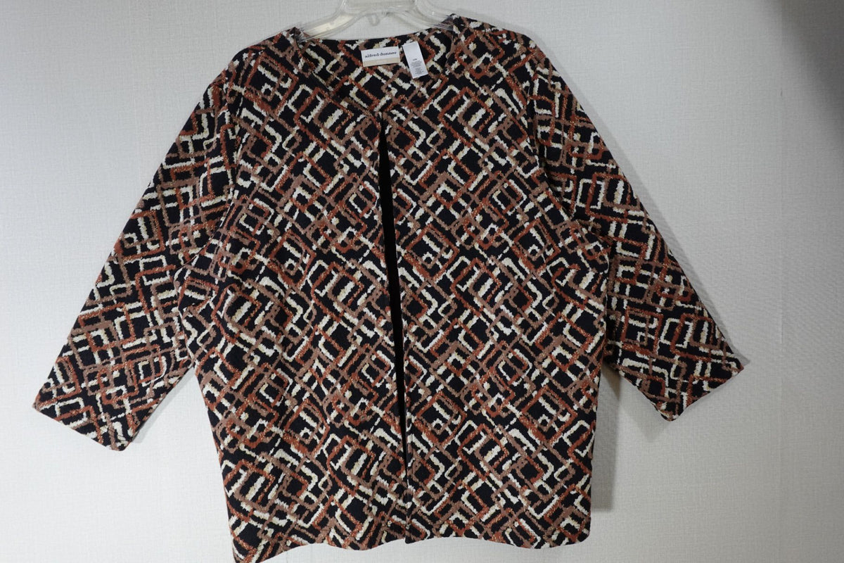 Alfred Dunner, Cardigan, 24W, cotton blend