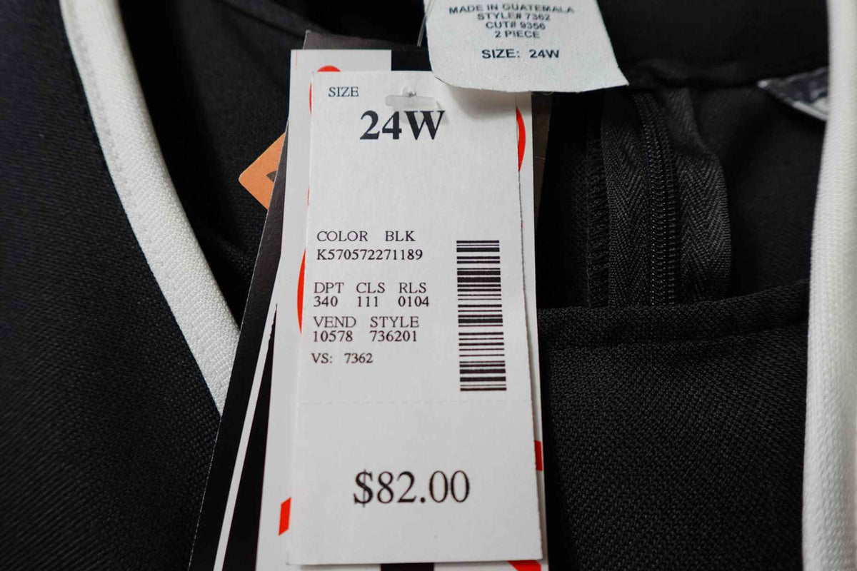 Dana Kay, New Jacket w/ Dress, 24W, Polyester