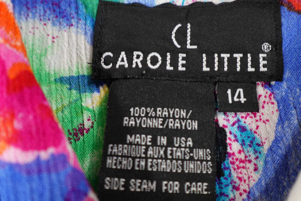 Carole Little, Short Sleeved Top, 14,