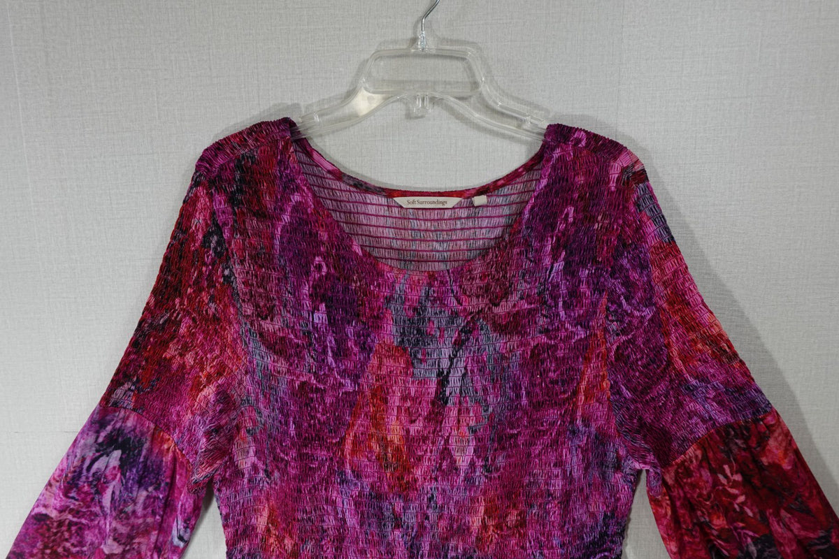 Soft Surroundings, Dress, 3X, Velvet