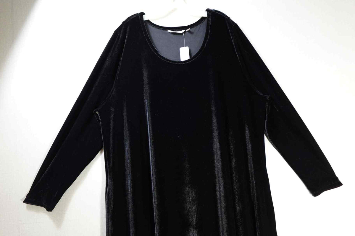 Soft Surroundings, New Event Dress, 3X, velvet