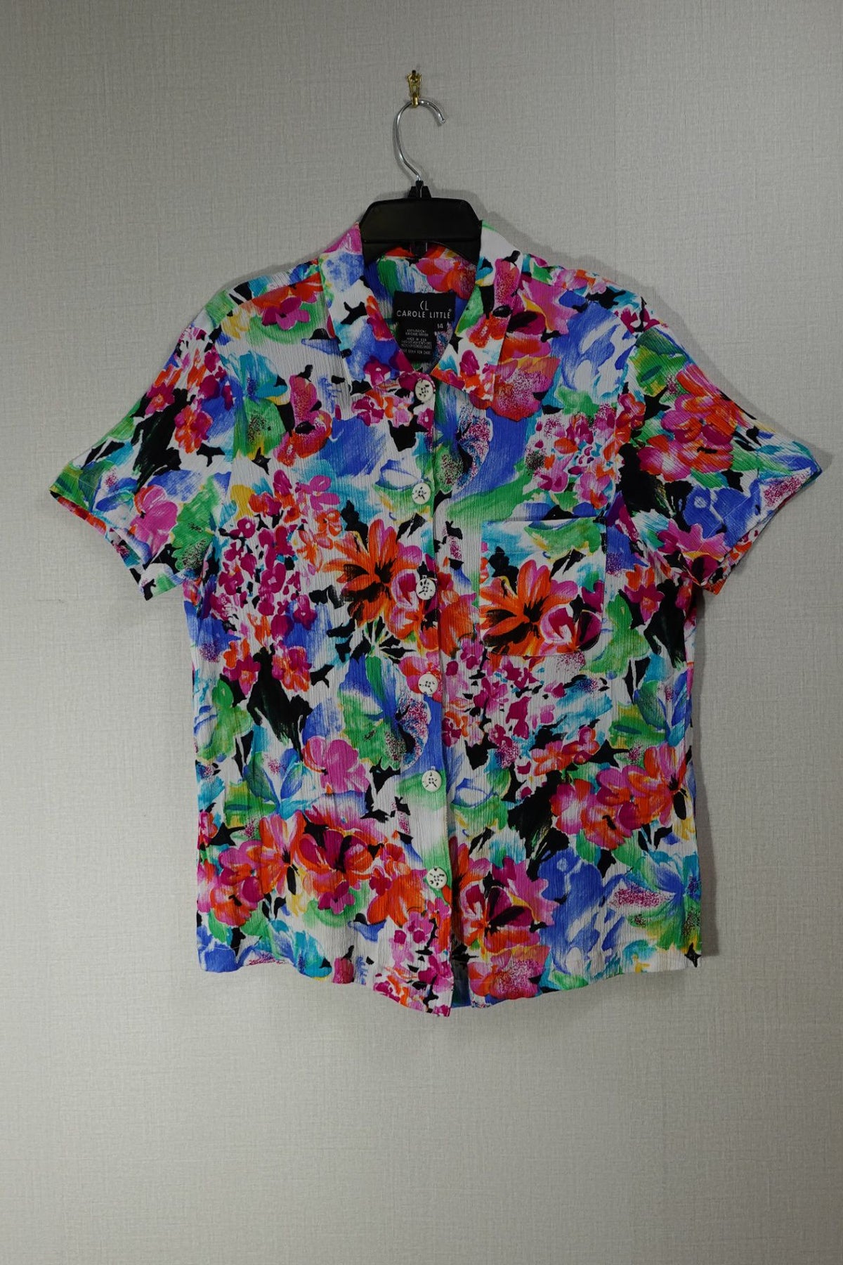Carole Little, Short Sleeved Top, 14,