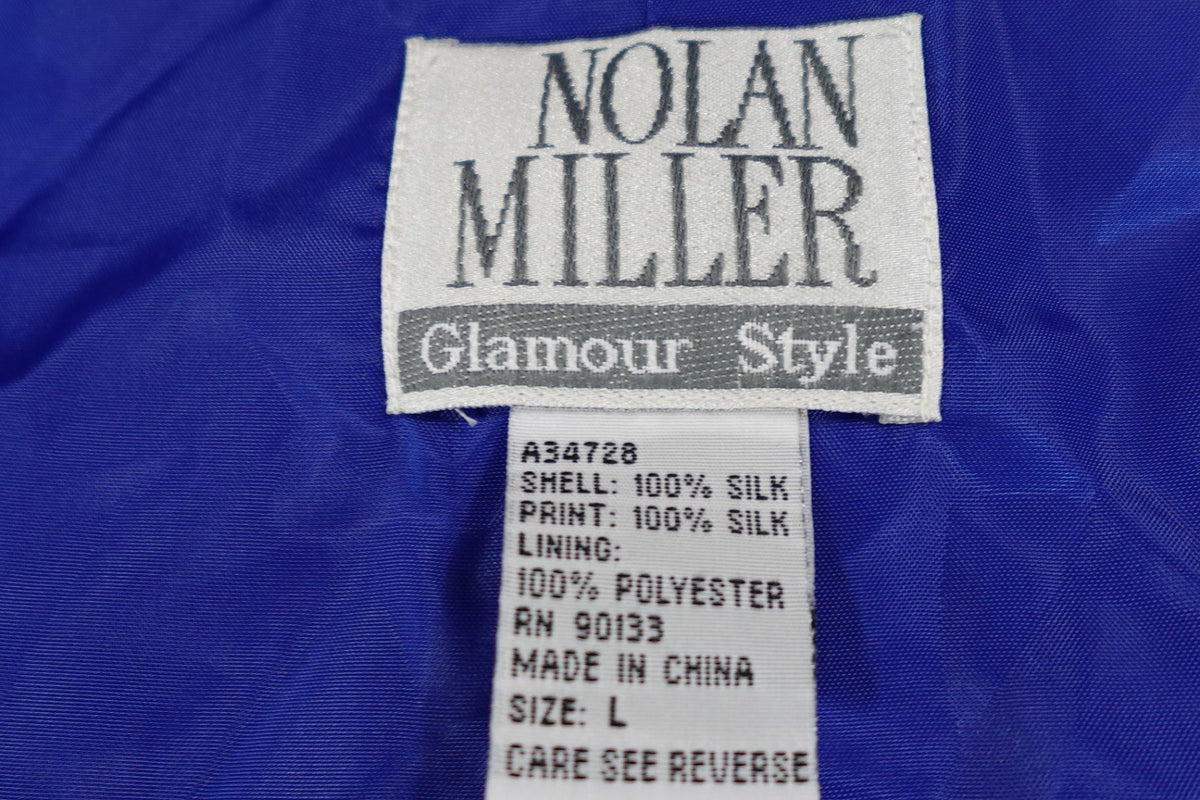 Nolan Miller, Vintage Blazer, L, silk