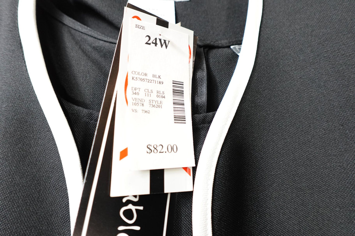 Dana Kay, New Jacket w/ Dress, 24W, Polyester