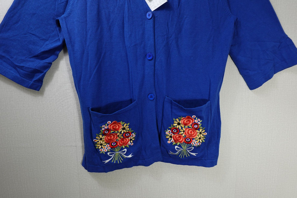 Bob Mackie, New Cardigan, L,