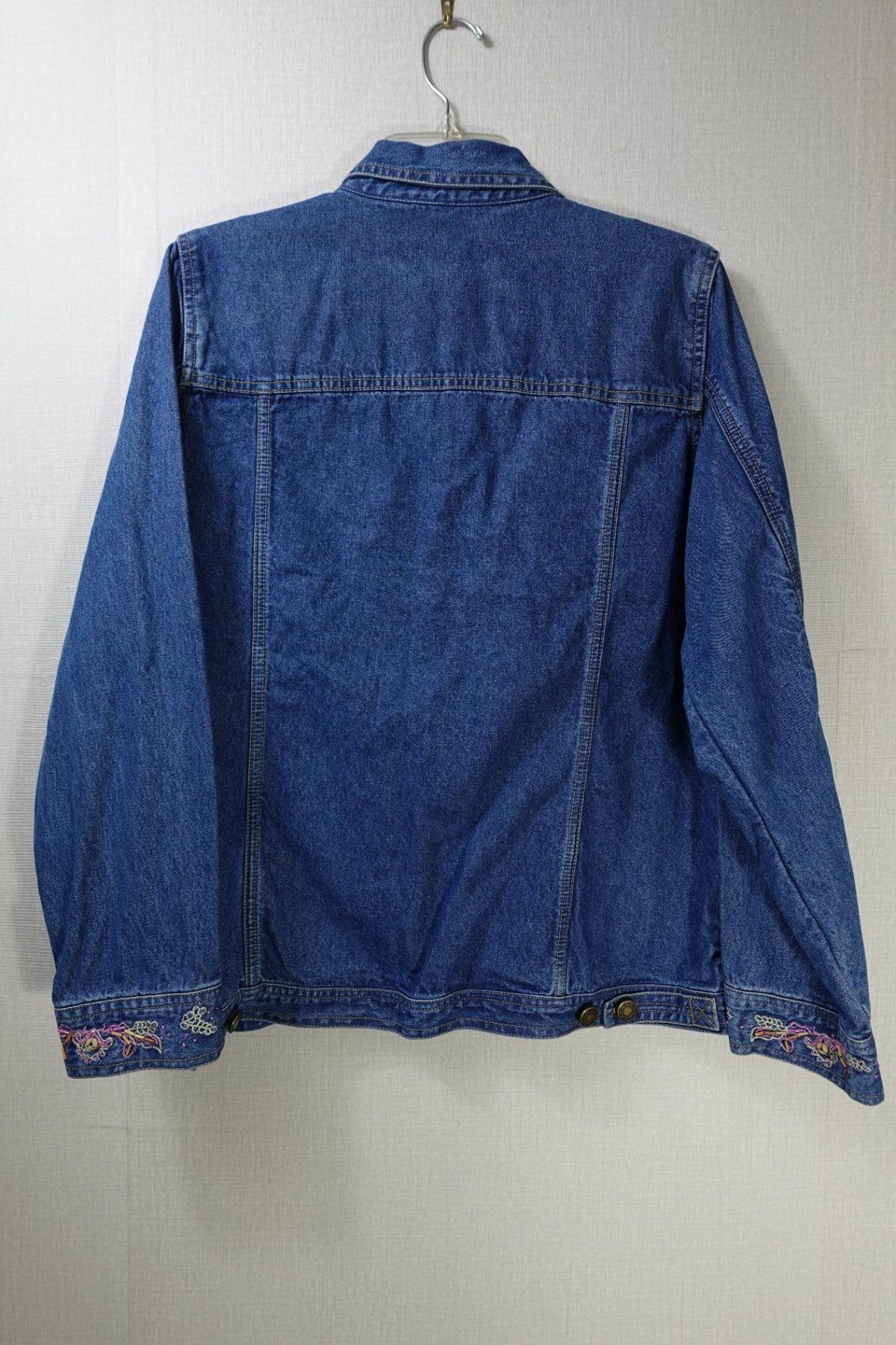 Denim & Co., Vintage Light Jacket, Large, Denim