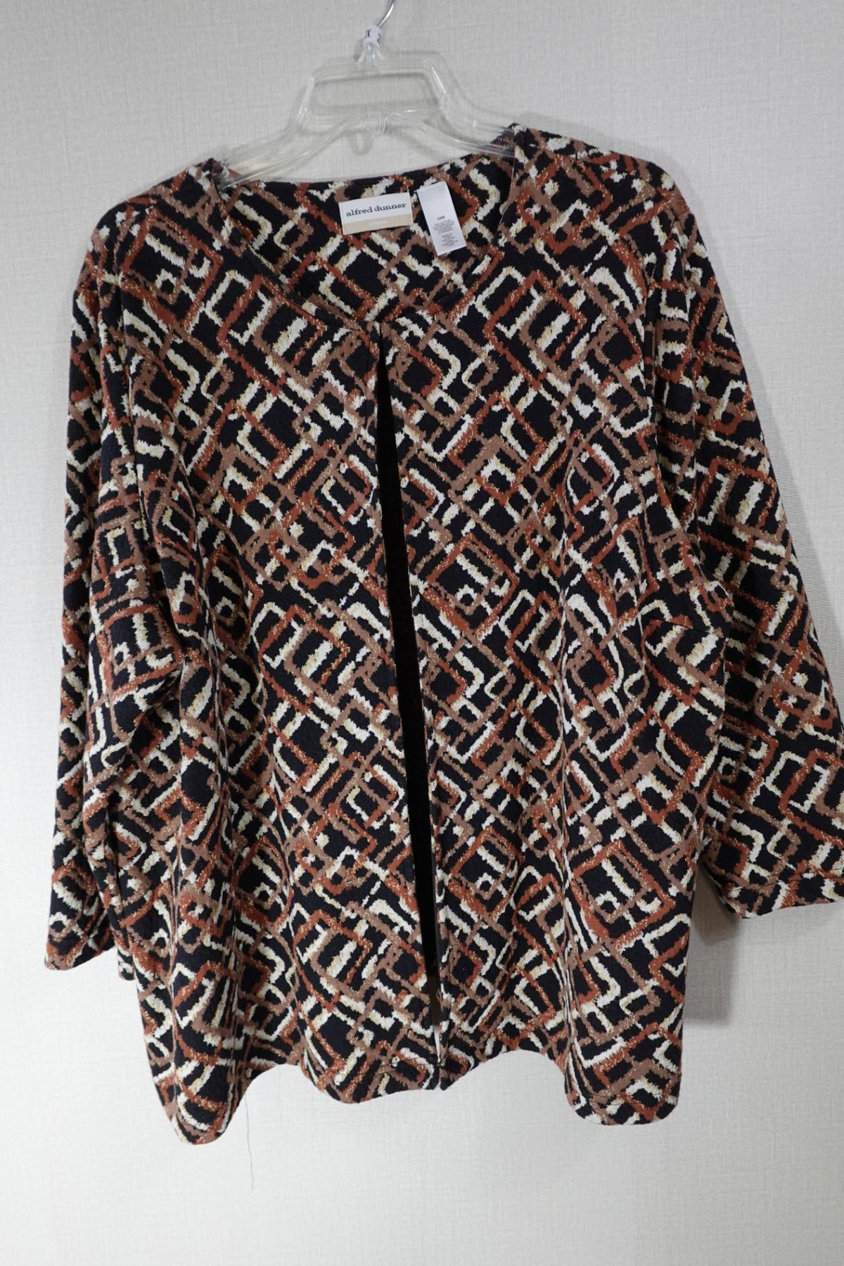 Alfred Dunner, Cardigan, 24W, cotton blend