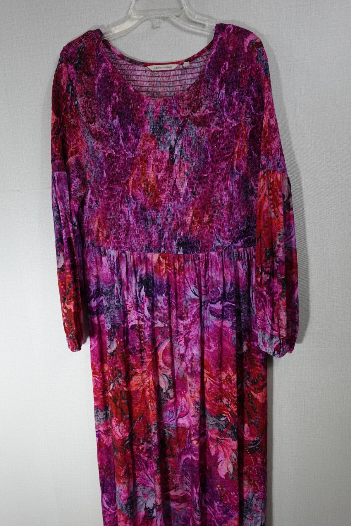 Soft Surroundings, Dress, 3X, Velvet