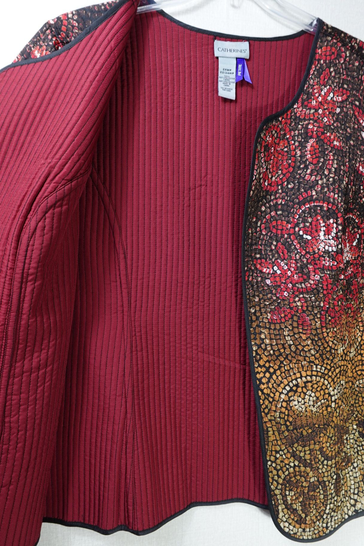 Catherines, Reversible Professional Jacket, 22/24, Polyester