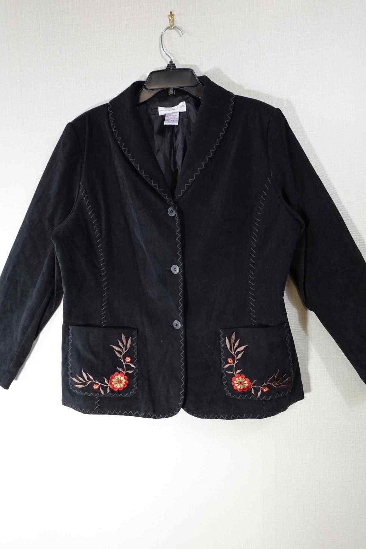Susan Graver, Jacket, L, Polyester Blend