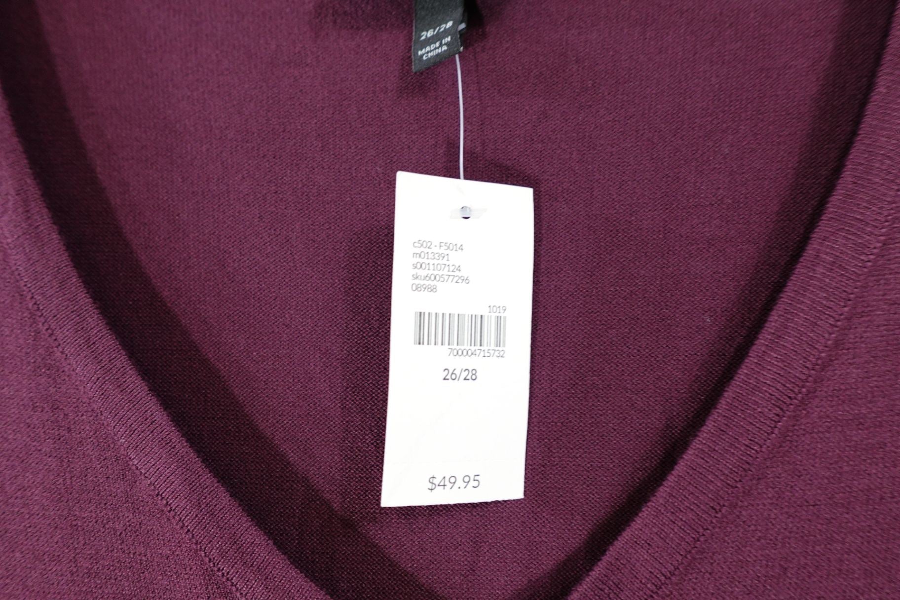 Lane Bryant, New Long Sleeves Top, 26/28, rayon, nylon blend