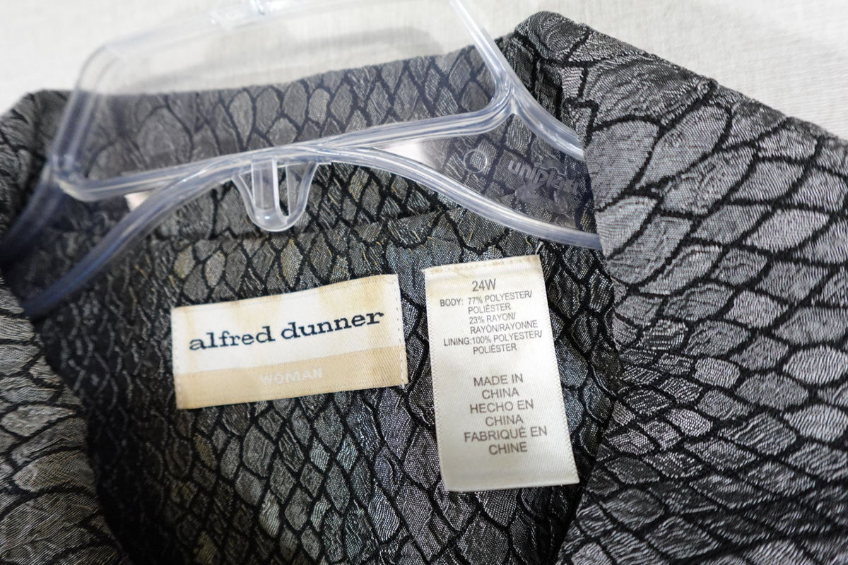 Alfred Dunner, Jacket, 24W, Polyester