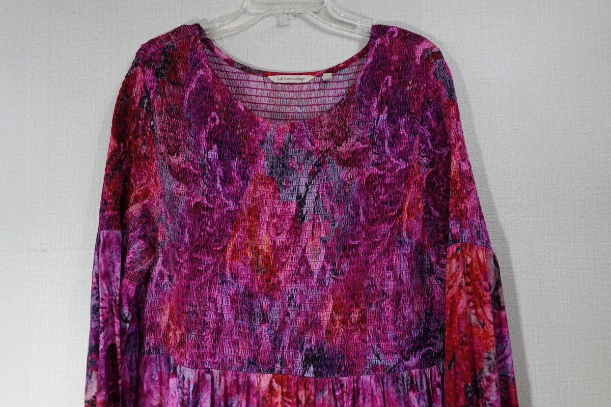Soft Surroundings, Dress, 3X, Velvet