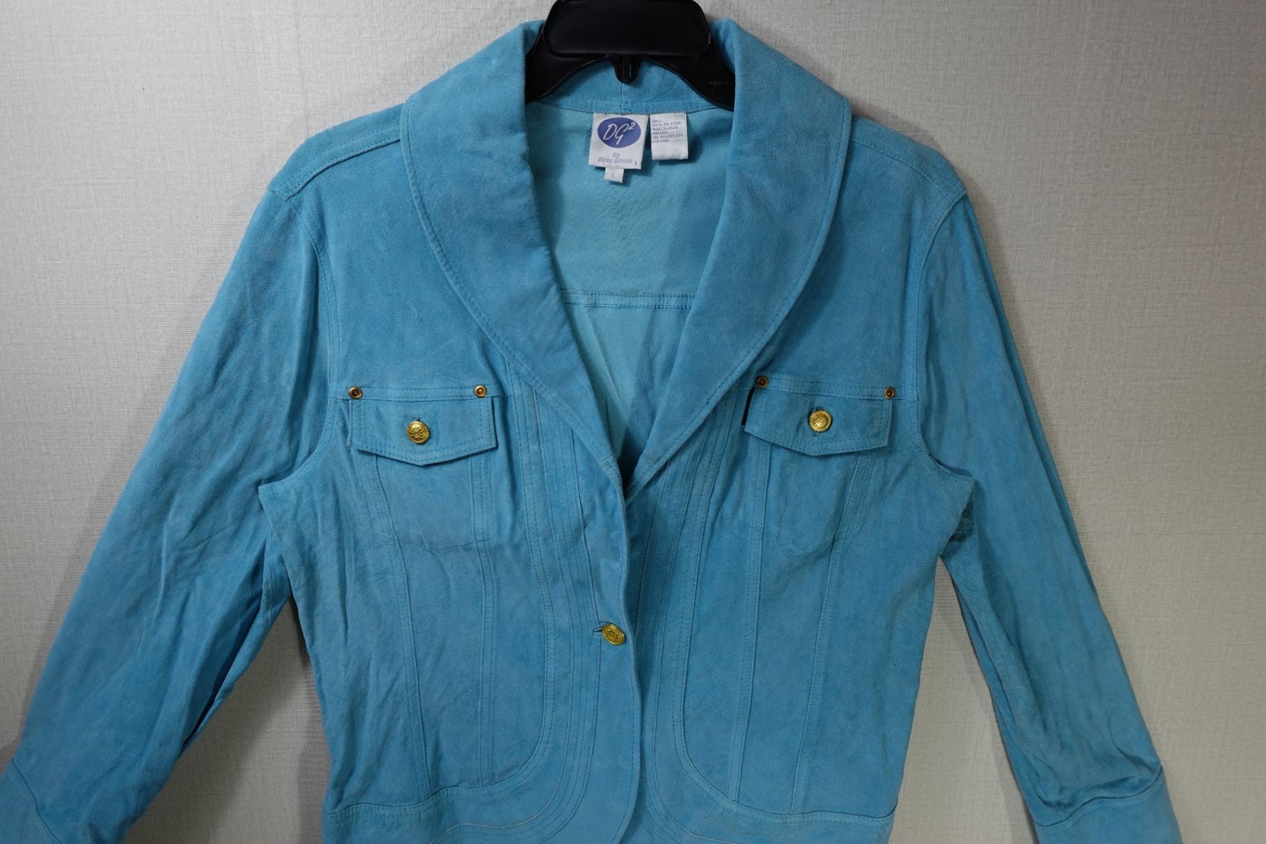 DG2 by Diane Gilman, New Vintage Jacket, L, pig suede